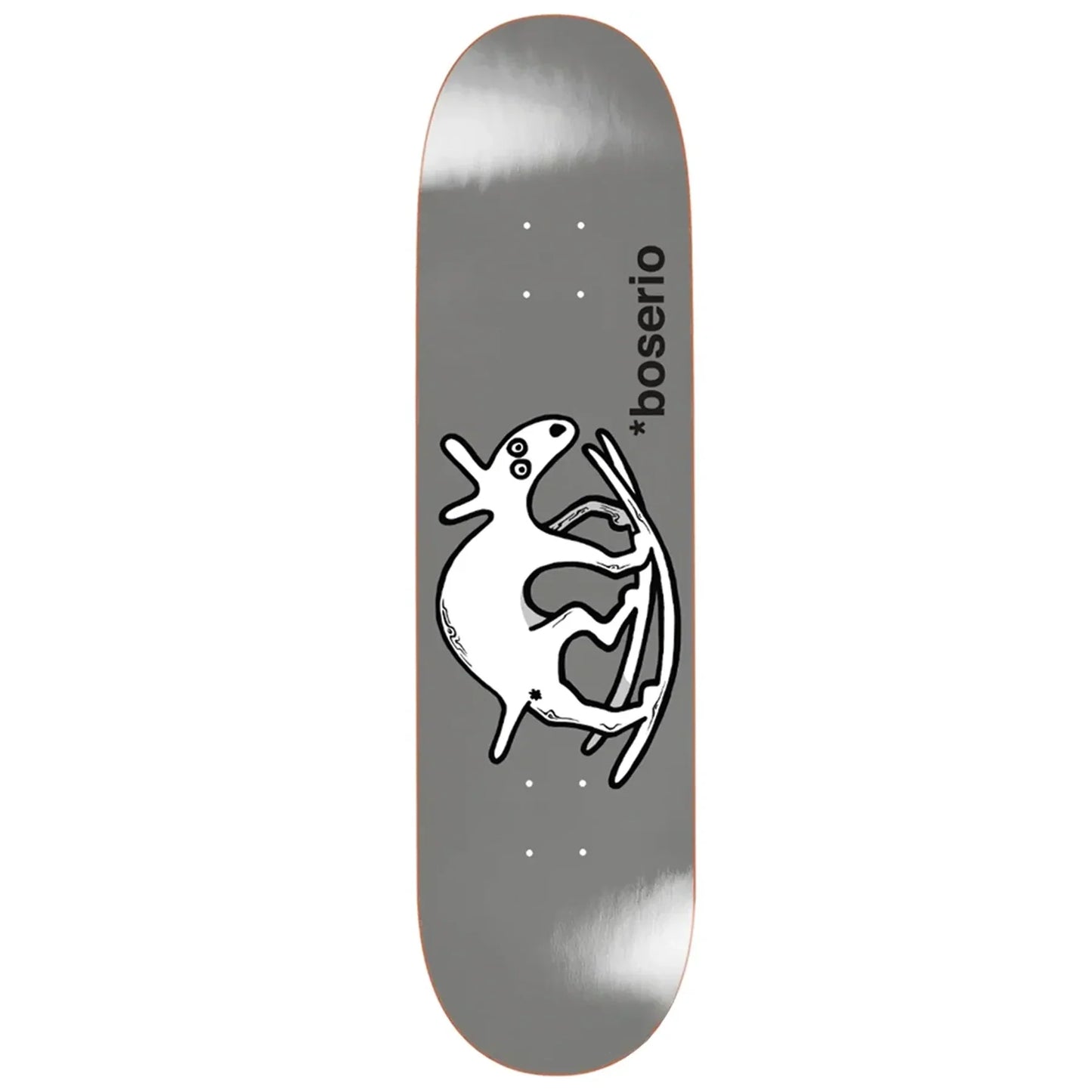 Boserio Useless Wooden Dog Deck (Grey)