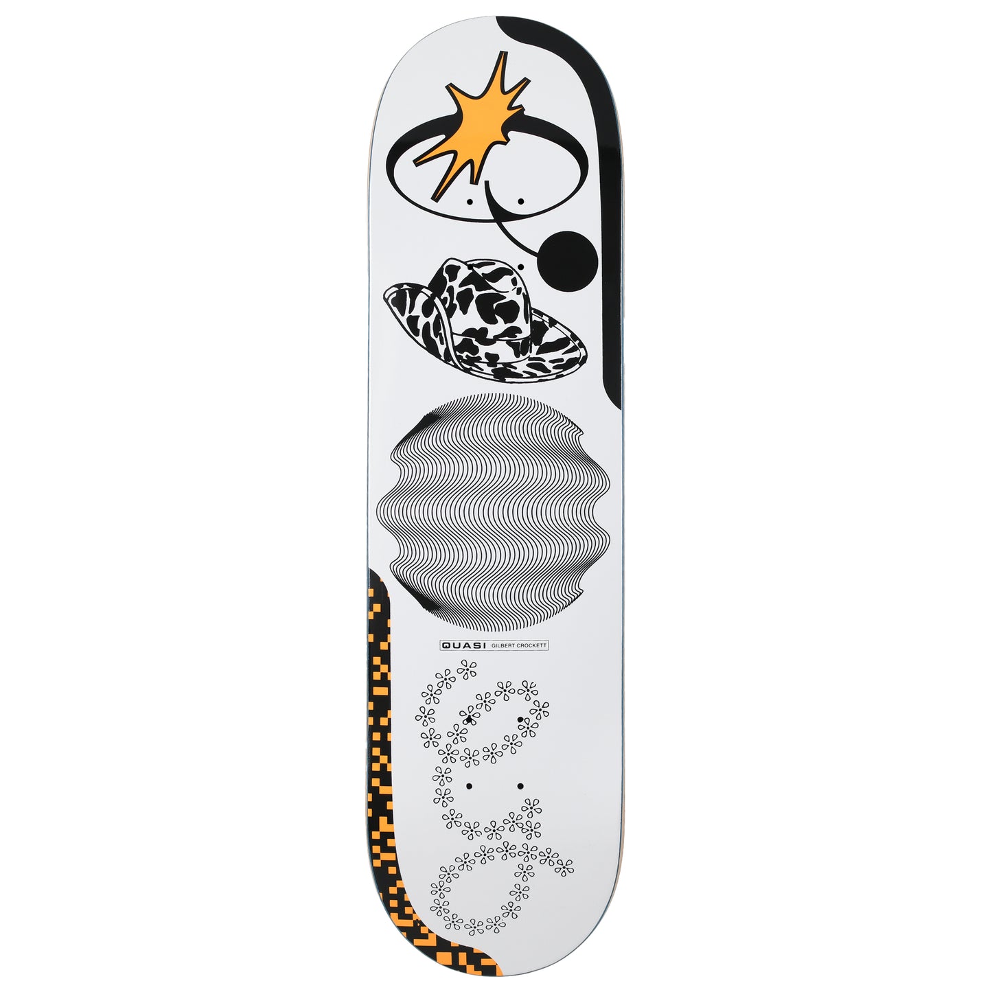 Crockett Bellyachin Deck, 8.25"