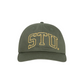 STU Arch Strapback Cap, Olive