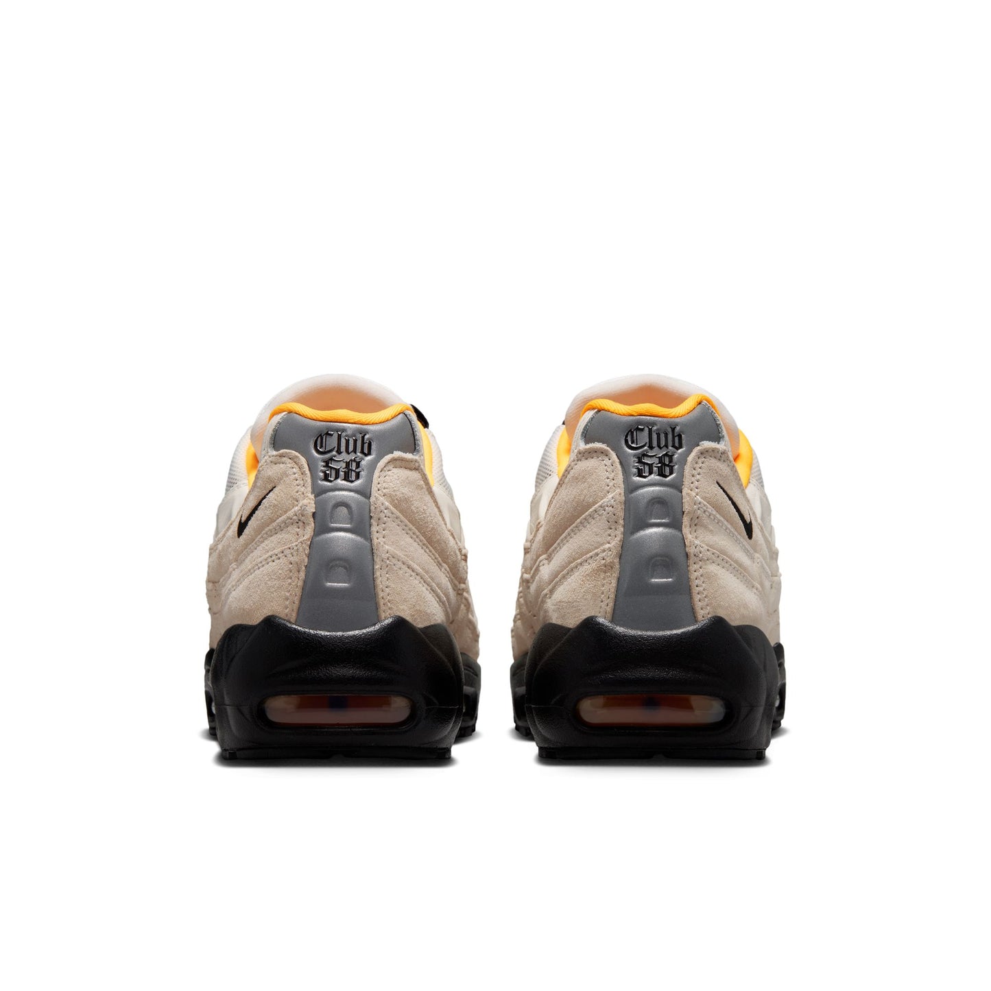 Air Max 95, Sail / Laser Orange