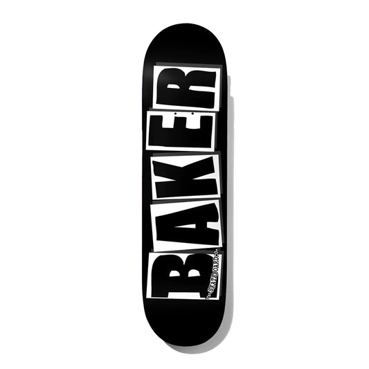 Brand Logo Black/White Deck, 8.25"