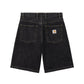 Brandon Short, Black (Stone Washed)