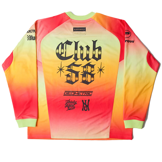 Club 58 LS Jersey, Hyper Pink
