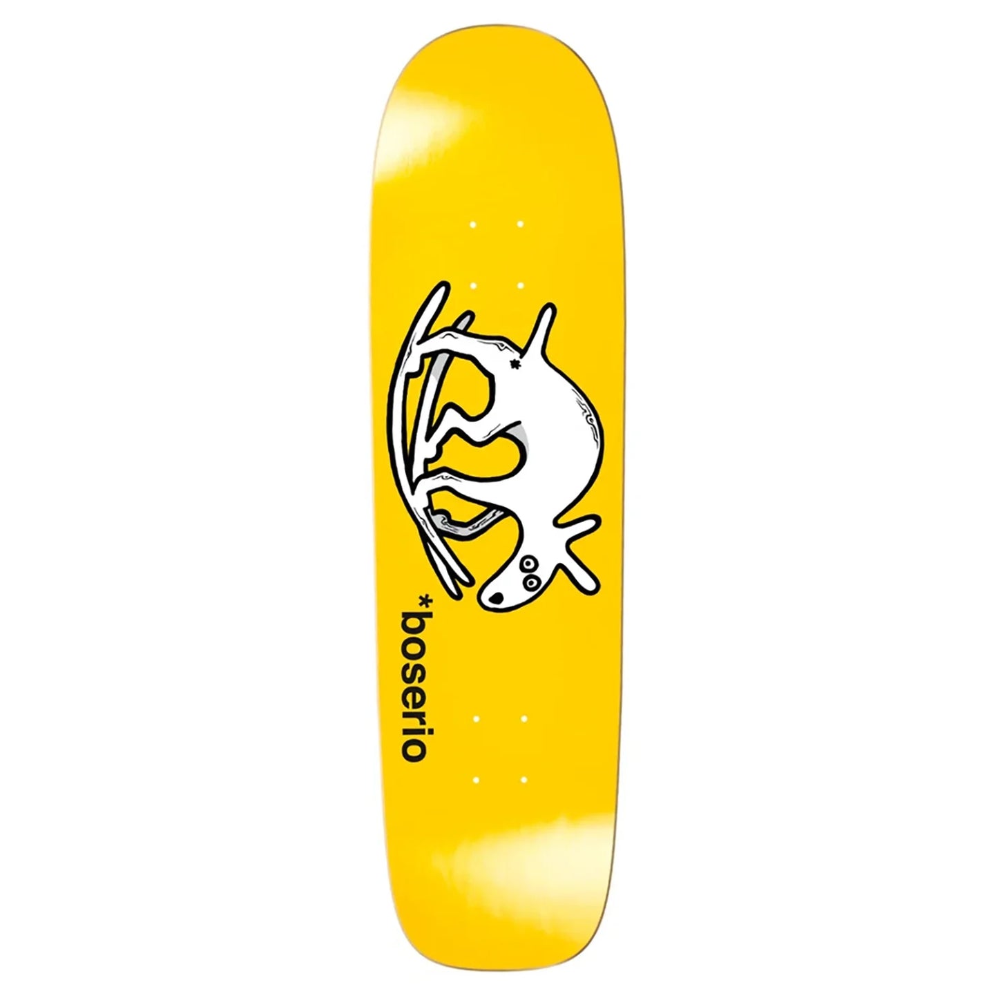 Boserio Useless Wooden Dog Deck (Yellow)