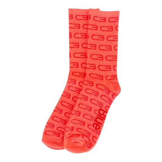 Athletic Socks, Salmon